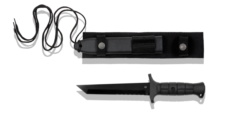 Waffentechnik - Cuchillo de hoja fija de combate KM2K - Cuchillo militar